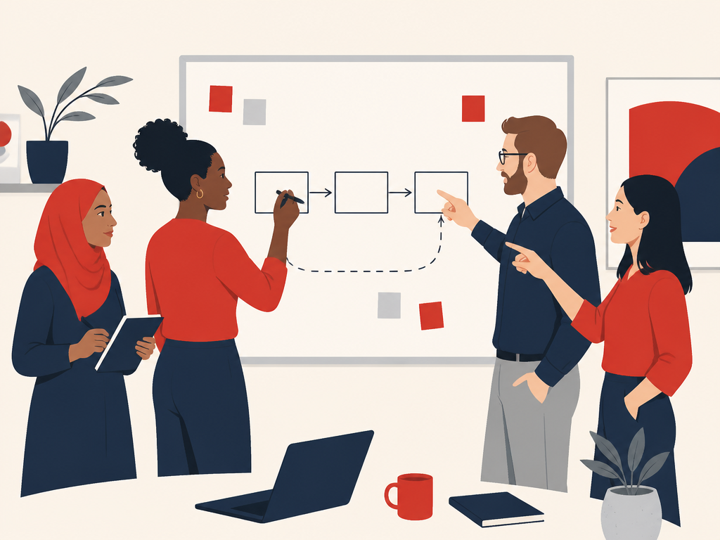 Someone naming the business process they want to fix